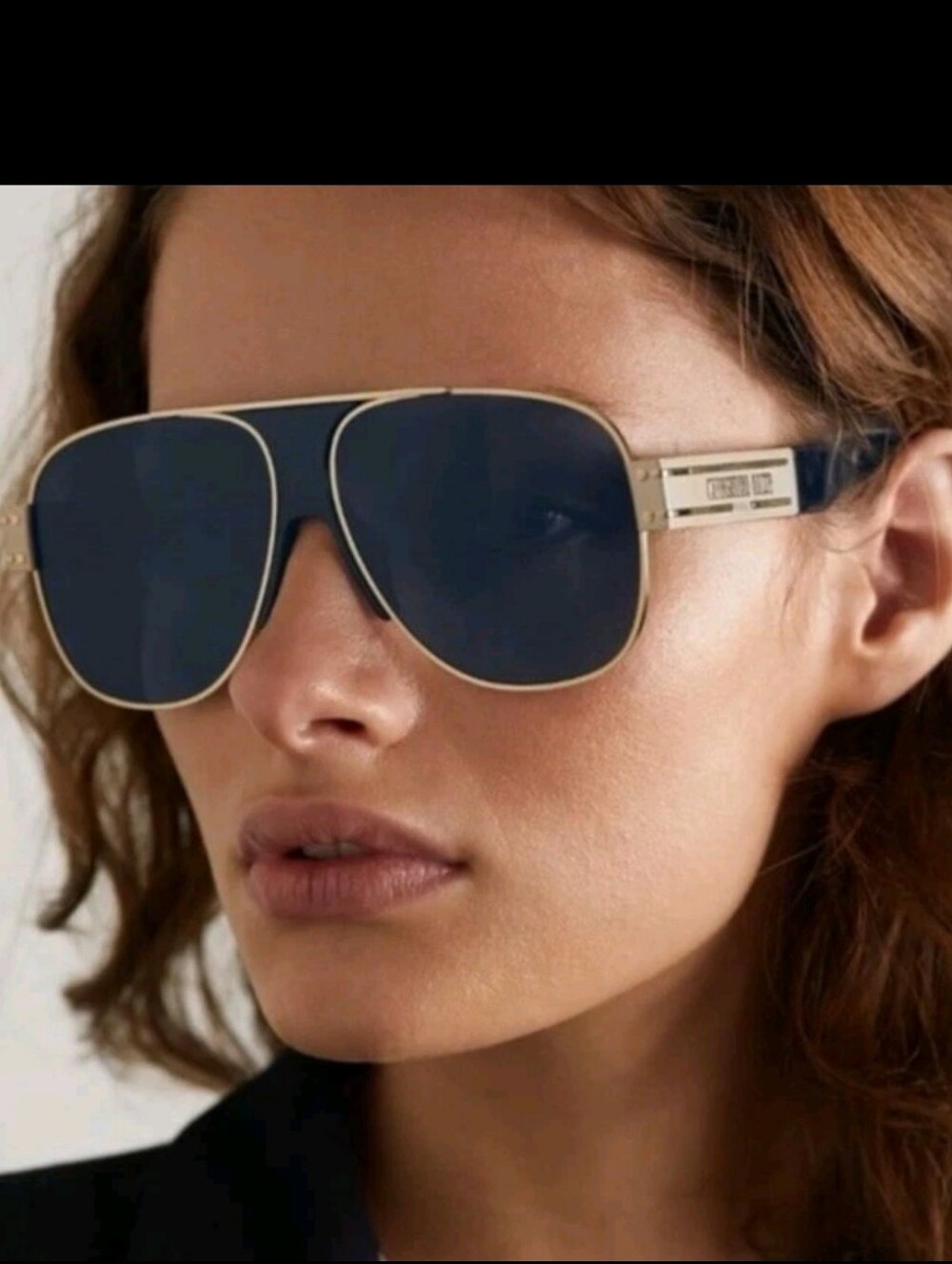 Christian Dior Signature A3u Aviator Blue/Gold